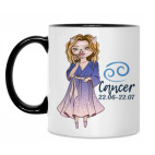 Кружка двухцветная