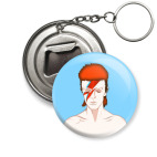 Брелок-открывашка 50 мм David Bowie