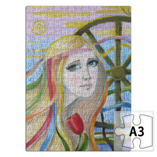 Пазл с принтом Весна