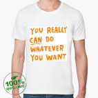 Мужская футболка органик