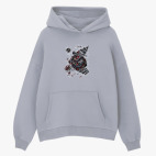 Толстовка худи оверсайз