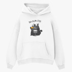 Толстовка худи оверсайз