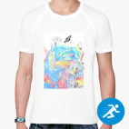 Мужская спортивная футболка