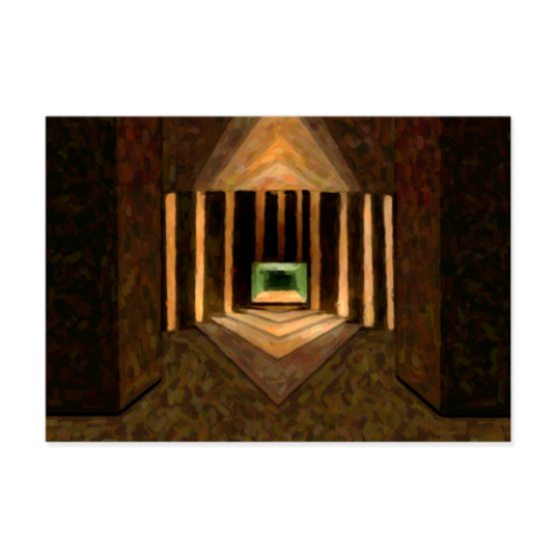 Виниловые наклейки с принтом Doom II: Entryway