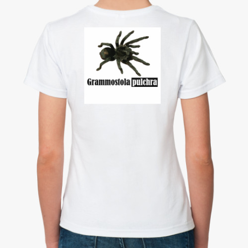 Классическая футболка с принтом Pulchra