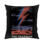 Подушка 35x35 см с цветной обратной стороной David Bowie Starman Дэвид Боуи