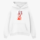 Толстовка худи оверсайз