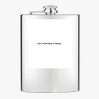 Фляжка стальная