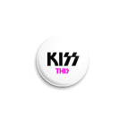 Значок 25 мм Kiss