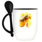 Кружка с ложкой