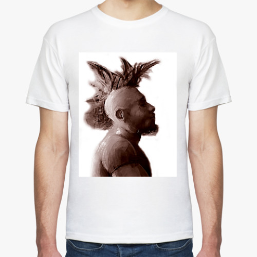 Футболка с принтом Think about...