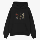 Толстовка худи оверсайз