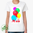 Женская футболка органик