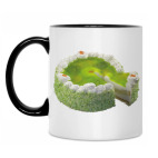 Кружка двухцветная