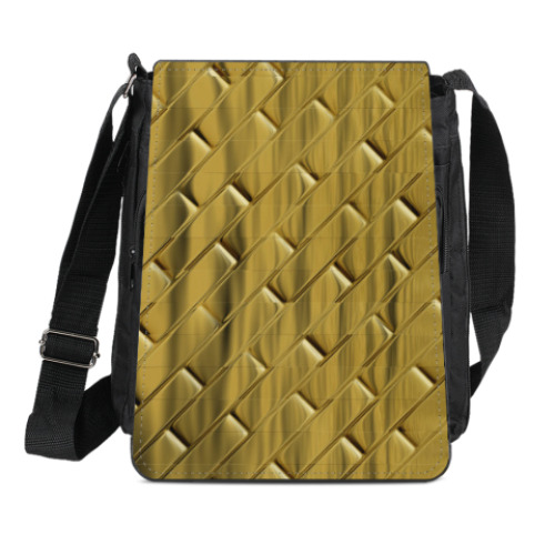 Сумка-планшет с принтом Текстура