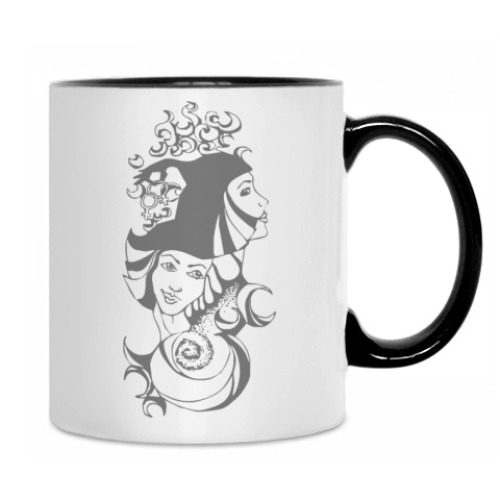 Кружка с принтом Тwo girls