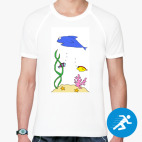 Мужская спортивная футболка