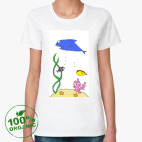 Женская футболка органик