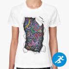 Женская спортивная футболка