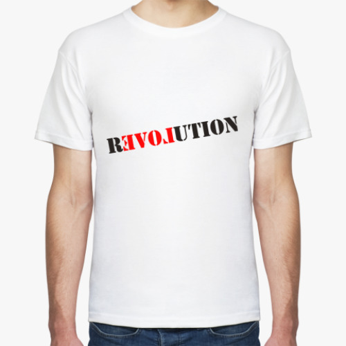 Футболка с принтом Revolution