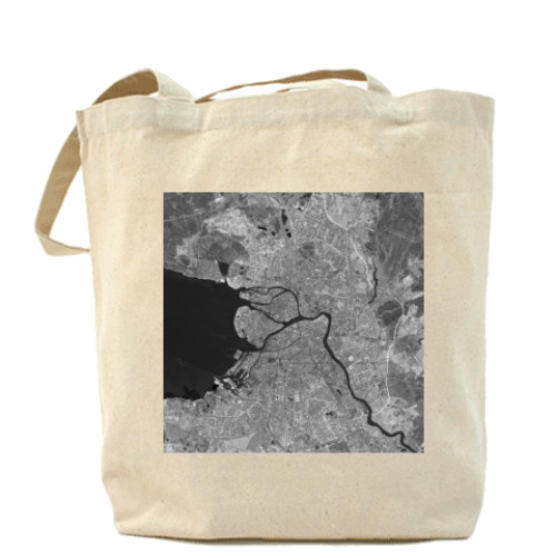 Сумка шоппер с принтом Это Питер