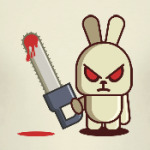 Злой кролик с пилой