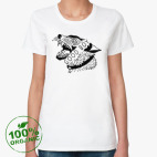 Женская футболка органик