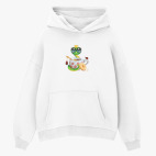 Толстовка худи оверсайз