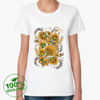 Женская футболка органик