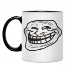 Кружка двухцветная