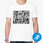 Мужская спортивная футболка