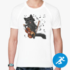 Мужская спортивная футболка