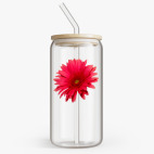 Банка с бамбуковой крышкой