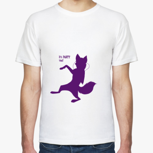 Футболка с принтом Party time