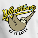 Whatever Do It Later !