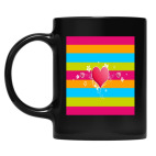 Кружка цветная UV-DTF