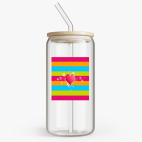 Банка с бамбуковой крышкой