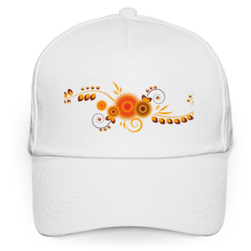 Кепка бейсболка с принтом  Оранж