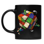 Кружка цветная UV-DTF