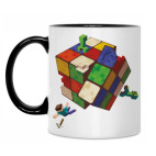 Кружка двухцветная