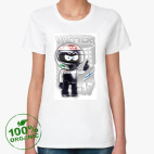 Женская футболка органик