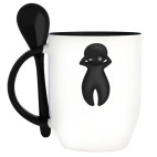 Кружка с ложкой