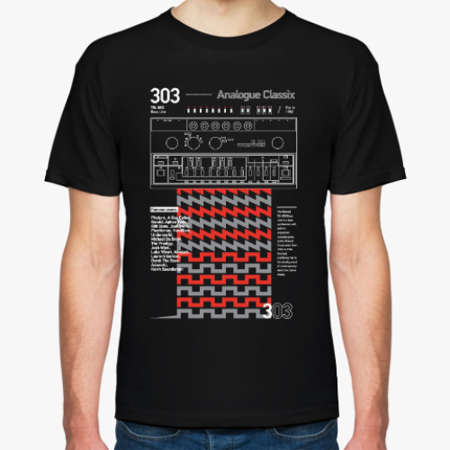 Футболка с принтом TB-303 Analogue Classix