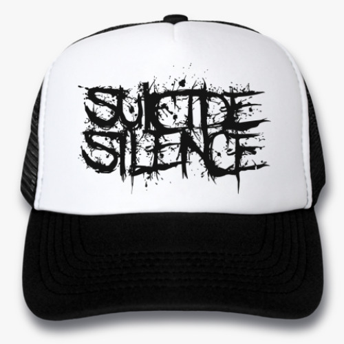 Кепка-тракер с принтом Suicide Silence Кепка
