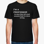 Классическая футболка Professor