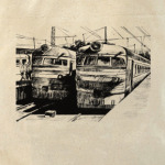 Электропоезда. Железная дорога