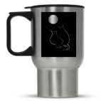 Ночь-луна-кот-кошка=)