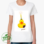 Женская футболка органик