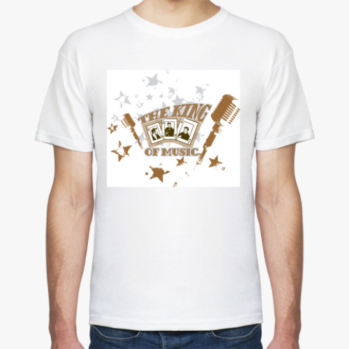 Футболка с принтом Elvis Presley