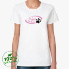 Женская футболка органик